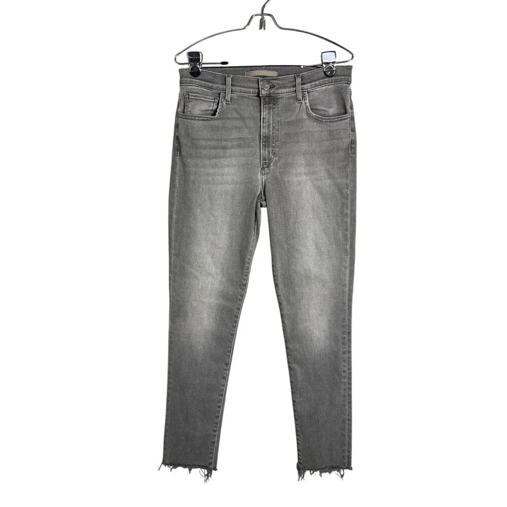 Joe's Jeans L 30 Waist The Charlie Snapback High Rise‎ Skinny Ankle Jeans NEW
